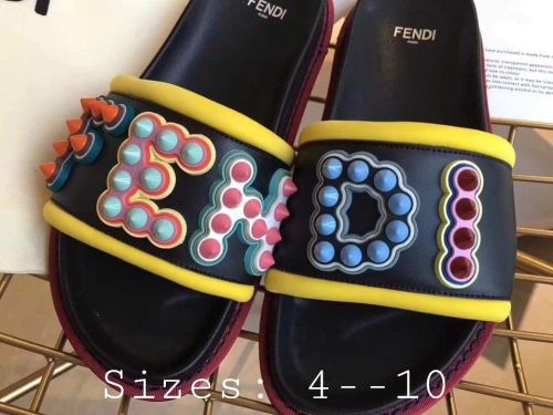 Fendi Slipper Women Shoes 0013