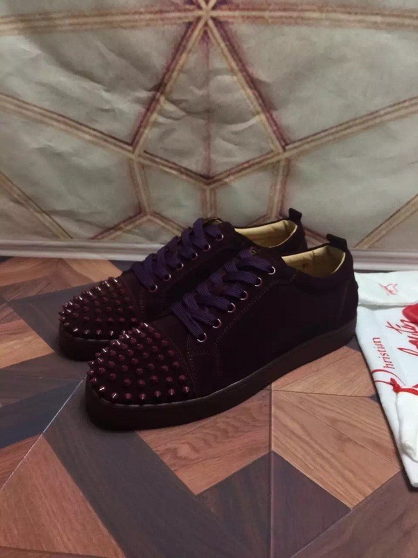 Super High End Christian Louboutin Flat Sneaker Low Top(With Receipt) - 0024