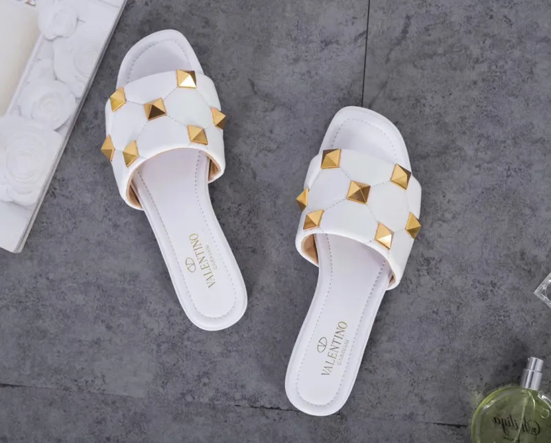 Valentino Slipper Women Shoes 005 （2021）