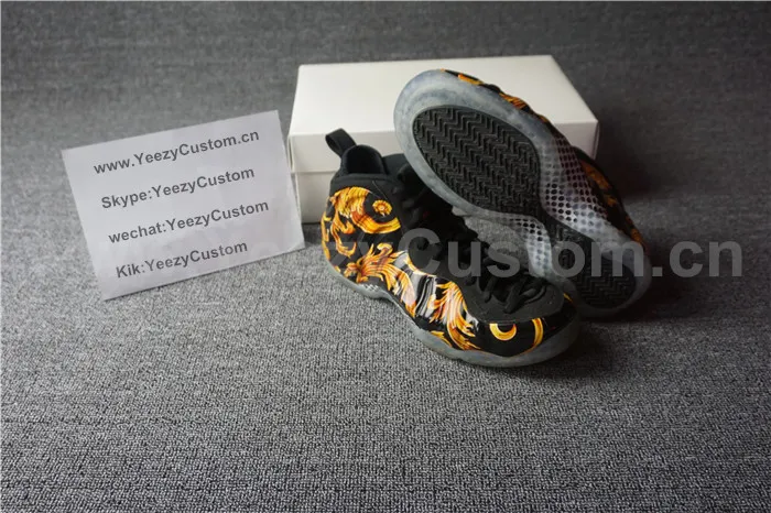 Authentic Supreme X Nike Air Foamposite One “Black”