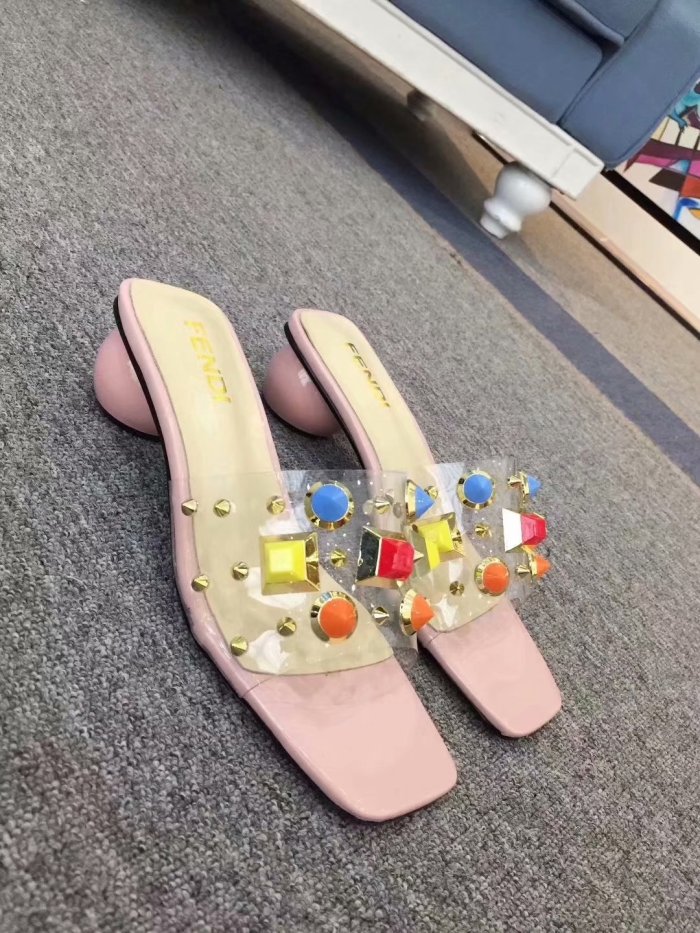 Fendi Slipper Women Shoes 0022