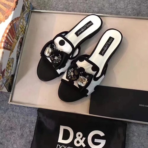 Dolces & Gabbana Slipper Women Shoes 0019