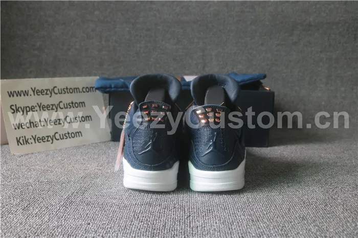 Authentic Air Jordan 4 Premium Obsidian