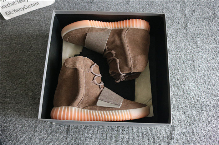 Authentic Adidas Yeezy Boost 750 Light Brown