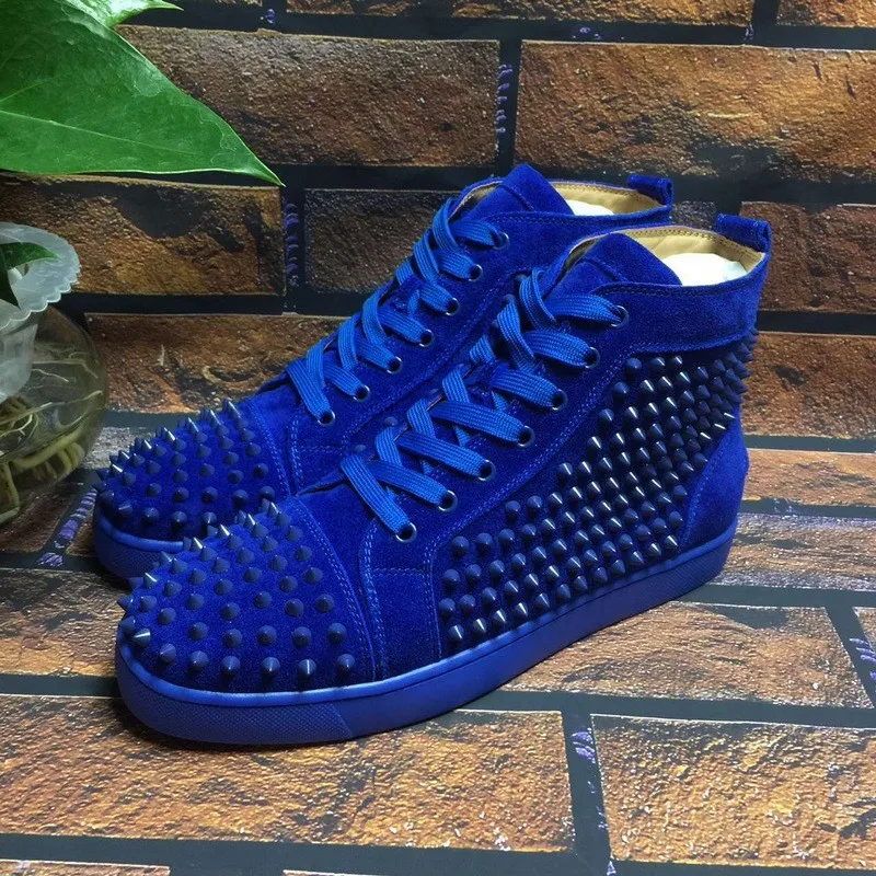 Super High End Christian Louboutin Flat Sneaker High Top(With Receipt) - 0152
