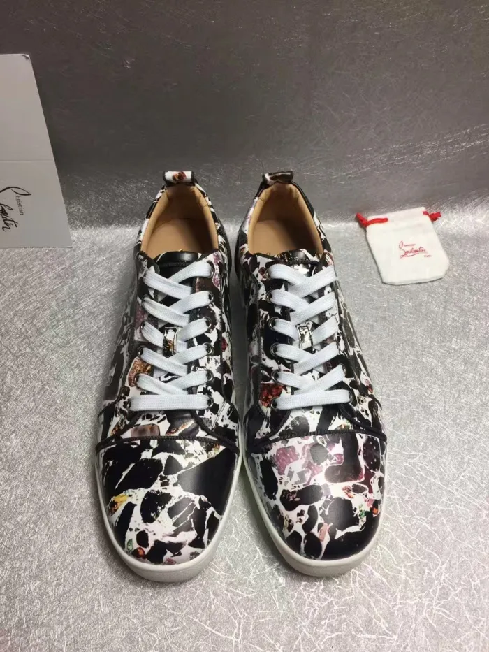 Super High End Christian Louboutin Flat Sneaker Low Top(With Receipt) - 0122