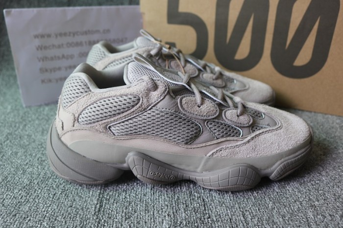Authentic Adidas Yeezy 500 Ash Grey Men Shoes