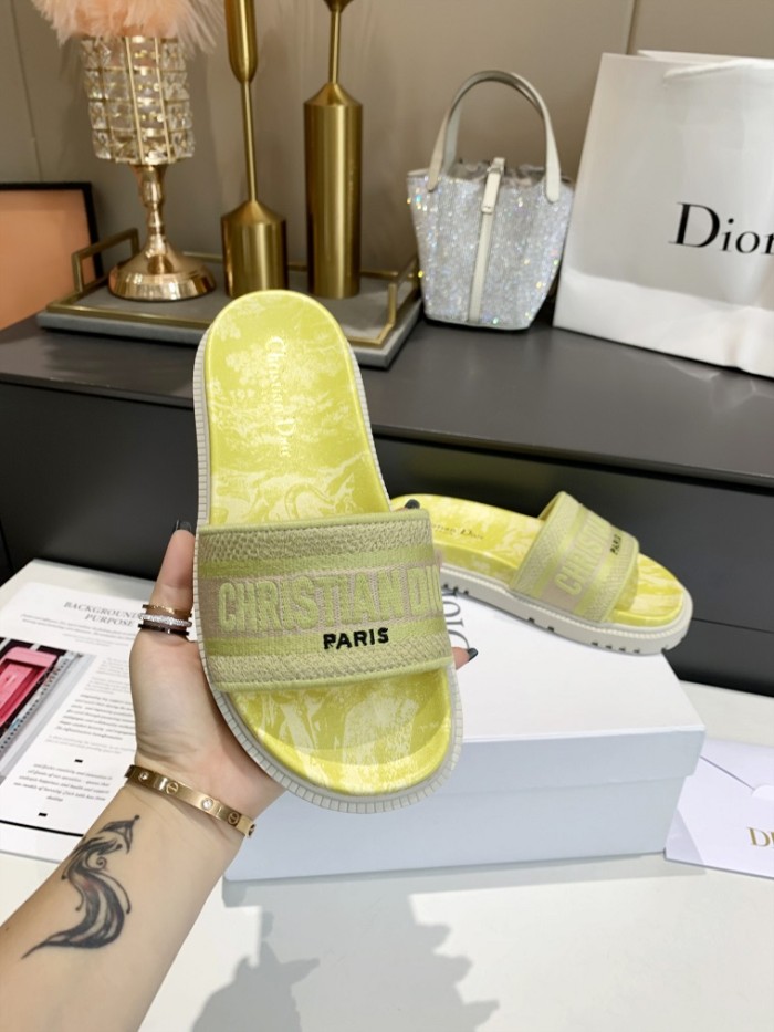 Dior Slipper Women Shoes 008（2022）