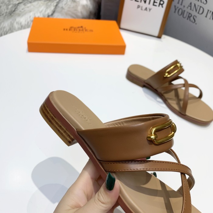 Hermes Slipper Women Shoes 0059（2021）