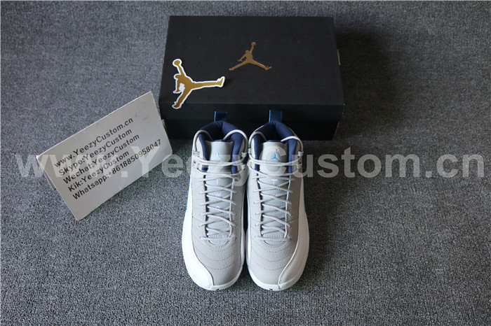 Authentic Air Jordan 12 University blue GS