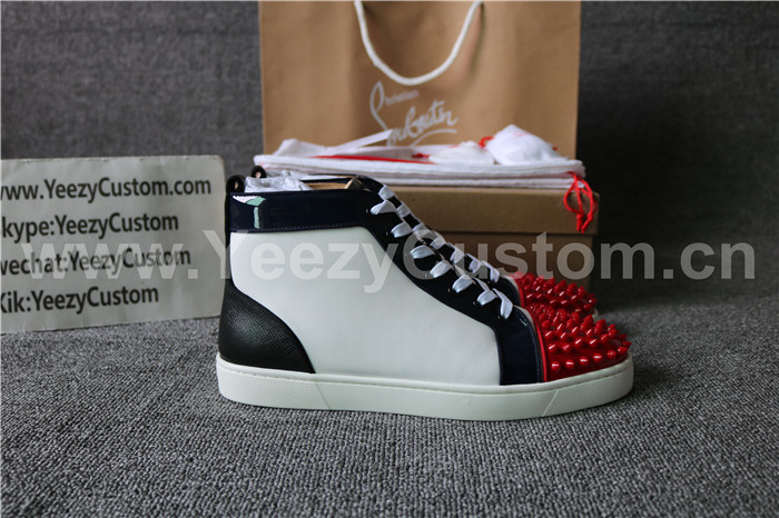 Super High End Christian Louboutin Flat Sneaker High Top(With Receipt) - 0089