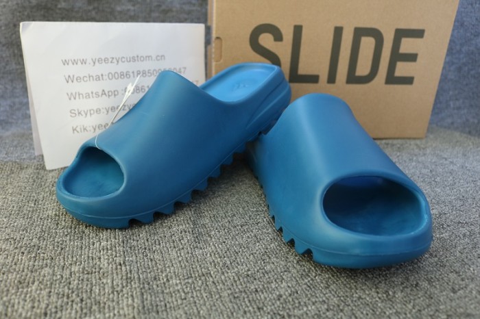 Authentic Adidas Yeezy Slide Blue