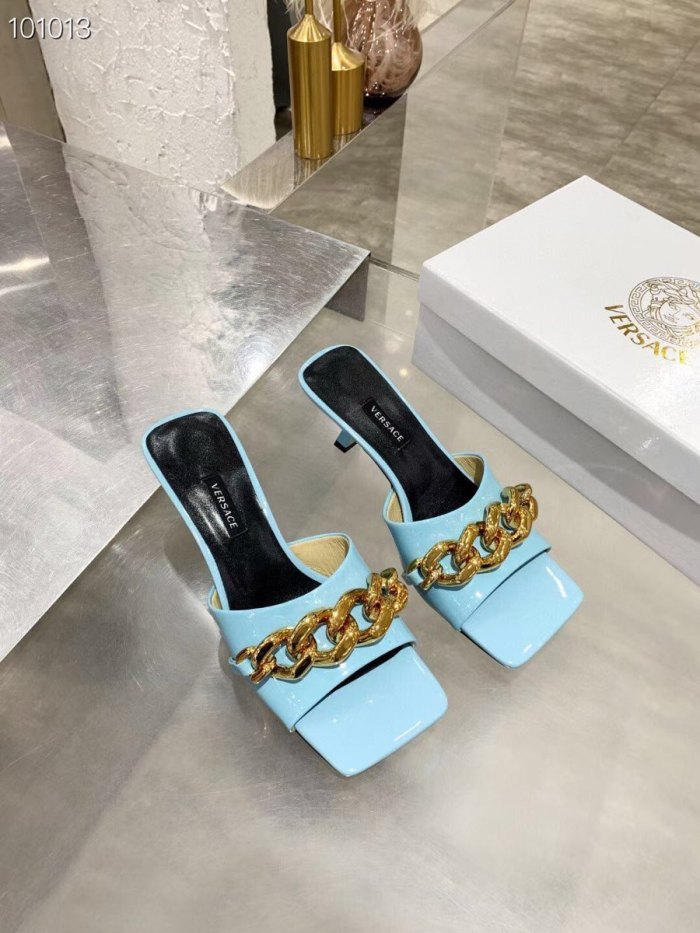 Versace Slippers  Women Shoes 002(2021)