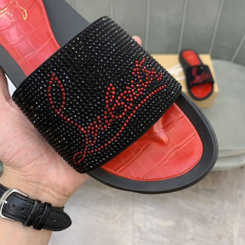 Christian Louboutin Slipper Men Shoes 007（2021）