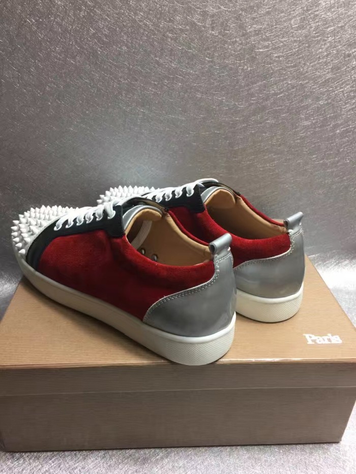 Super High End Christian Louboutin Flat Sneaker Low Top(With Receipt) - 0034
