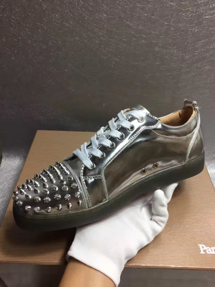 Super High End Christian Louboutin Flat Sneaker Low Top(With Receipt) - 0116