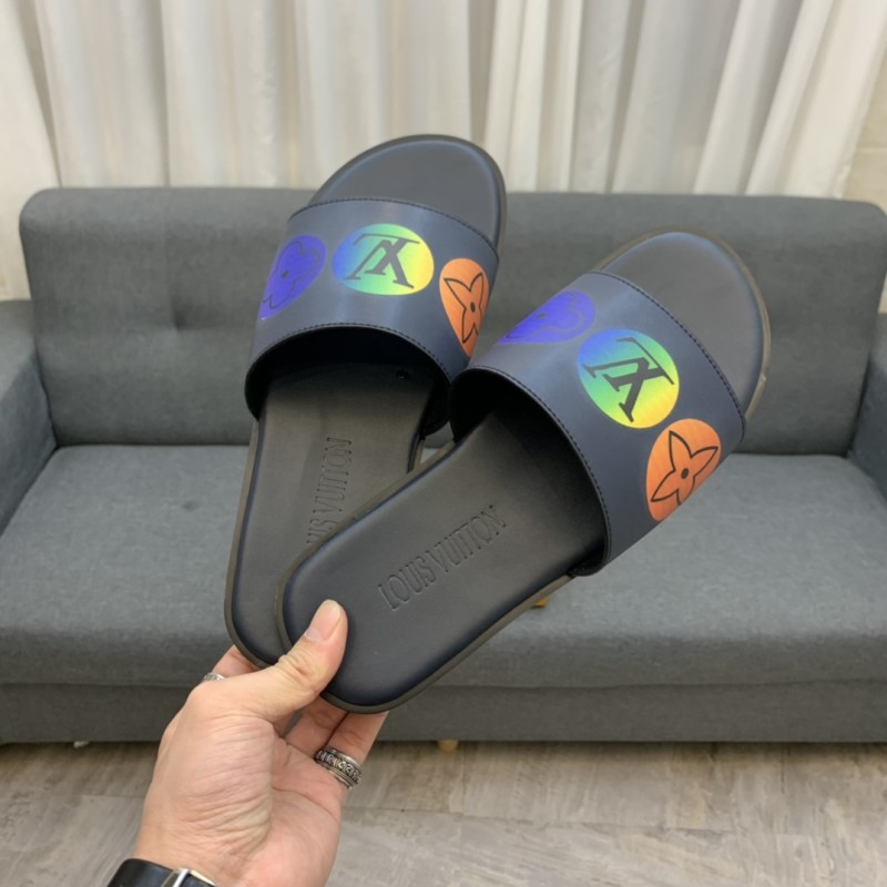 LV Slipper men Shoes 0057（2021）