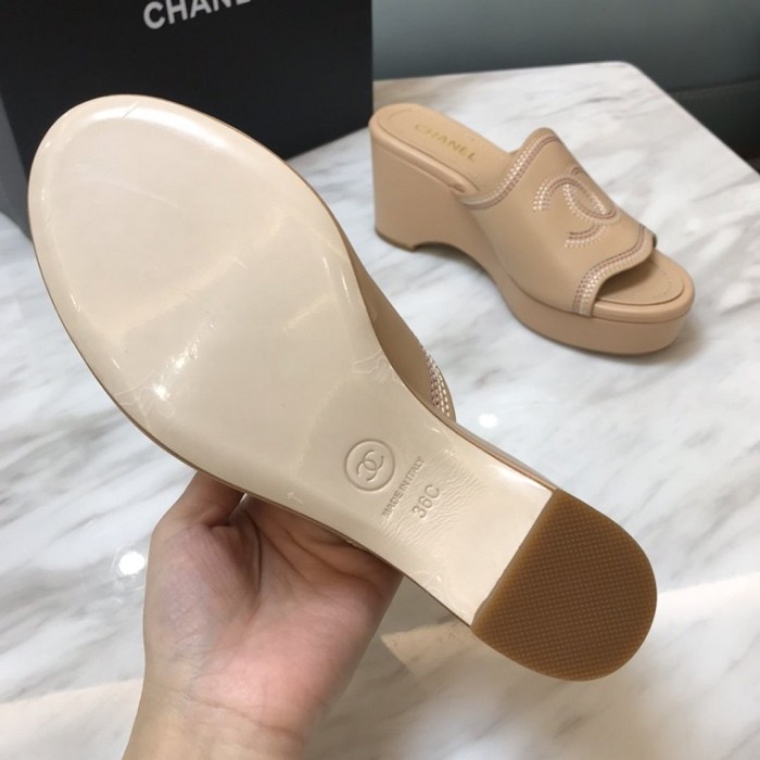 Chanel Slippers Women shoes 0016 (2022)