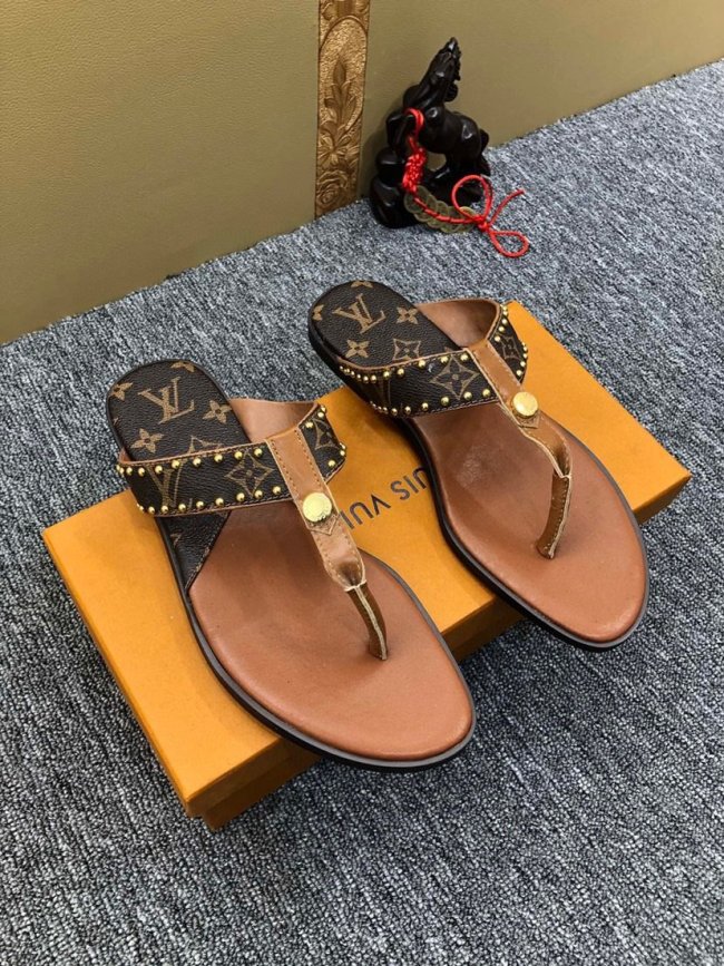 LV Slippers Men Shoes 001（2022）