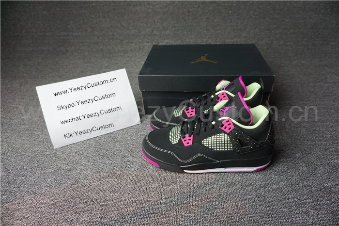 Authentic Air Jordan 4 GS “Fuchsia”