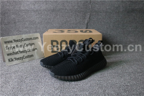 Authentic Adidas Yeezy 350 Boost Blade Black GS