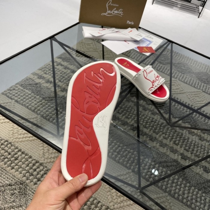 Christian Louboutin Slipper Men Shoes 003（2022）