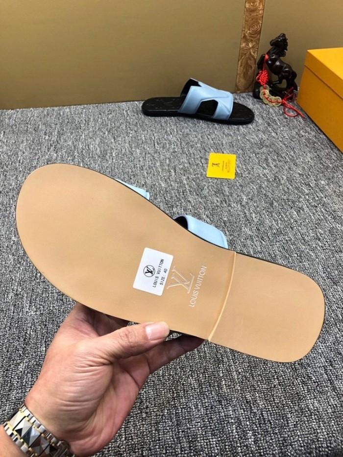LV Slippers Men Shoes 0012（2022）