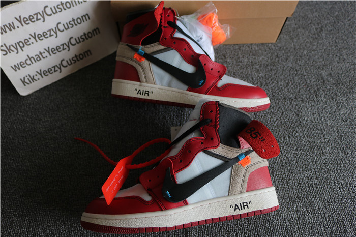 Authentic Air Jordan 1 Retro Off White GS