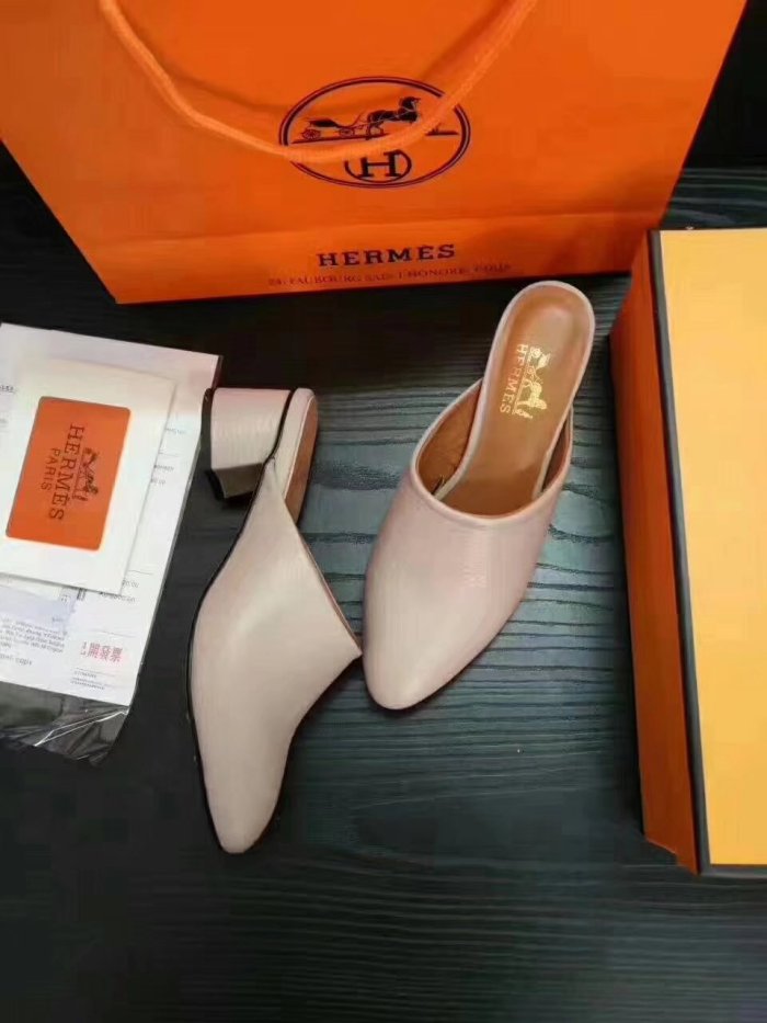 Hermes Slipper Women Shoes 0023