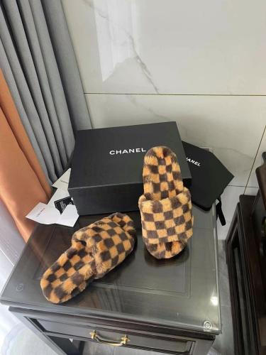 Chanel Hairy slippers 0028 (2021)