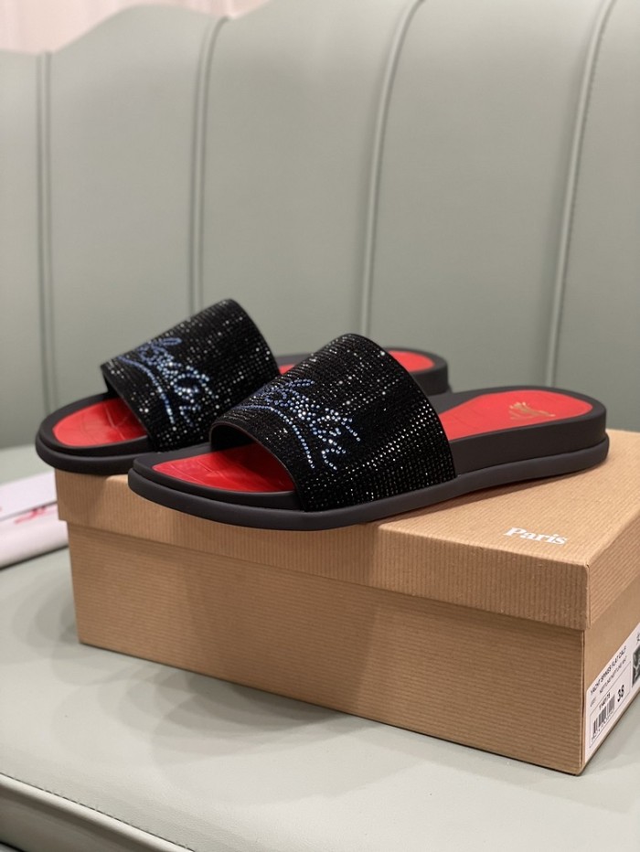 Christian Louboutin Slipper Men Shoes 0010（2022）