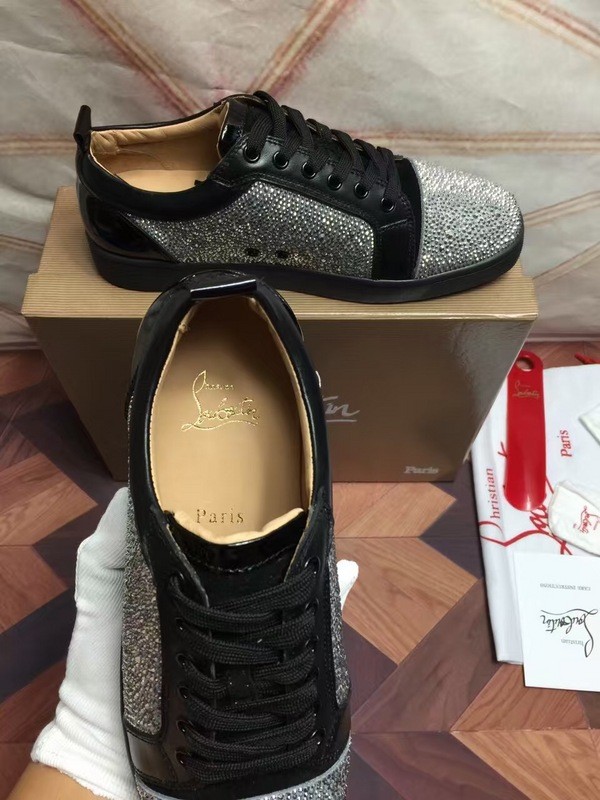 Super High End Christian Louboutin Flat Sneaker Low Top(With Receipt) - 0032