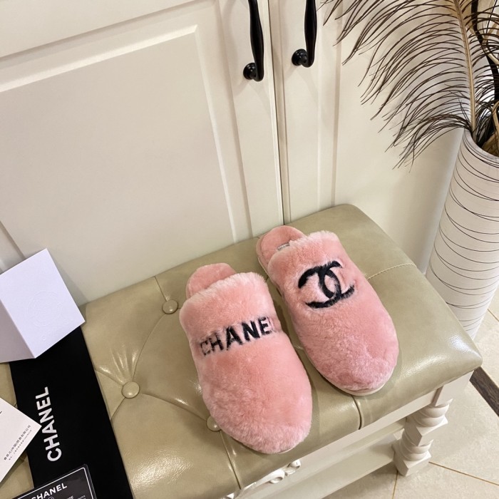 Chanel Hairy slippers 0019 (2021)
