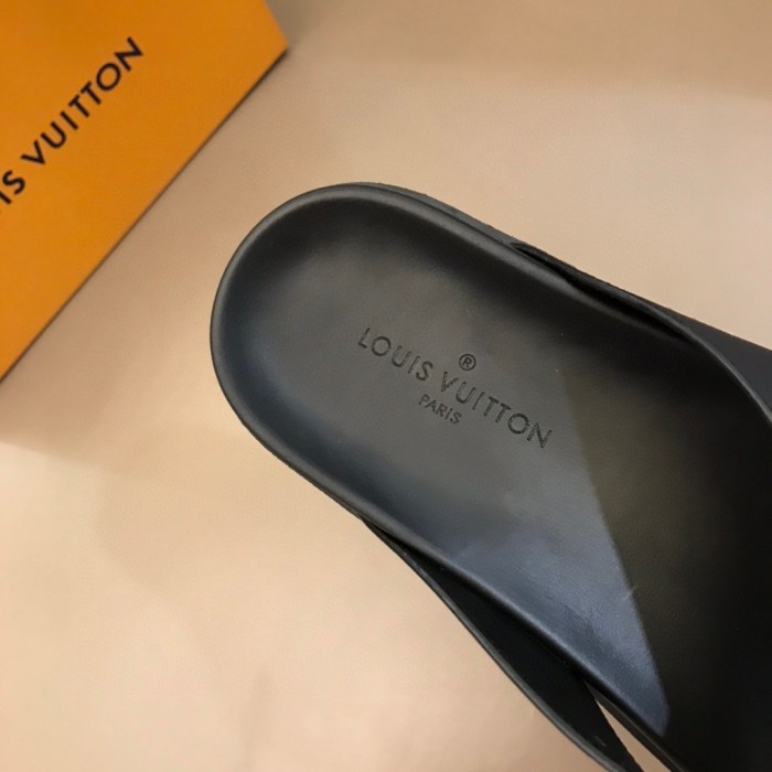 LV Slipper men Shoes 0039（2021）