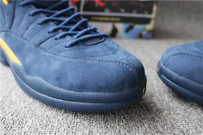 Authentic Air Jordan 12 Michigan