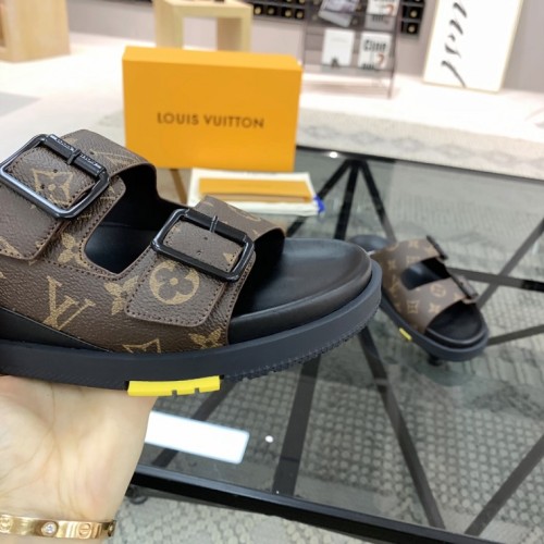 LV Slippers Men Shoes 0018（2022）