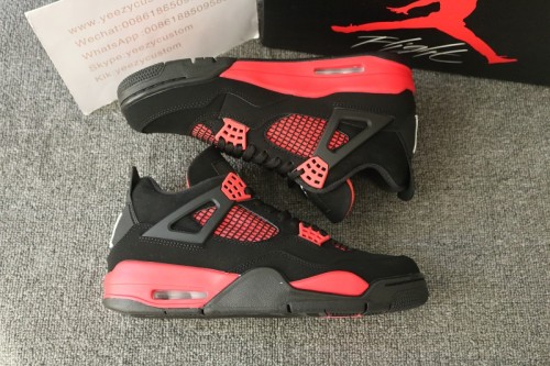 Authentic Air Jordan 4 Red Thunder