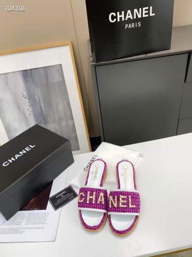 Chanel Slipper Women Shoes 0040（2021）
