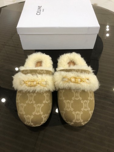 CELINE Hairy slippers 003 (2021)
