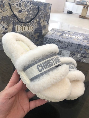 Dior Hairy slippers 004（2021）