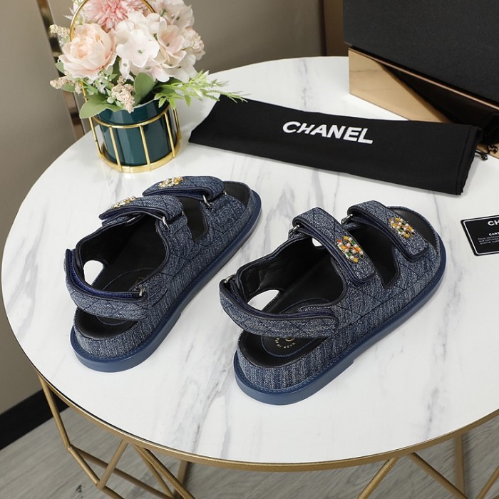 Chanel Slippers Women shoes 0032 (2022)
