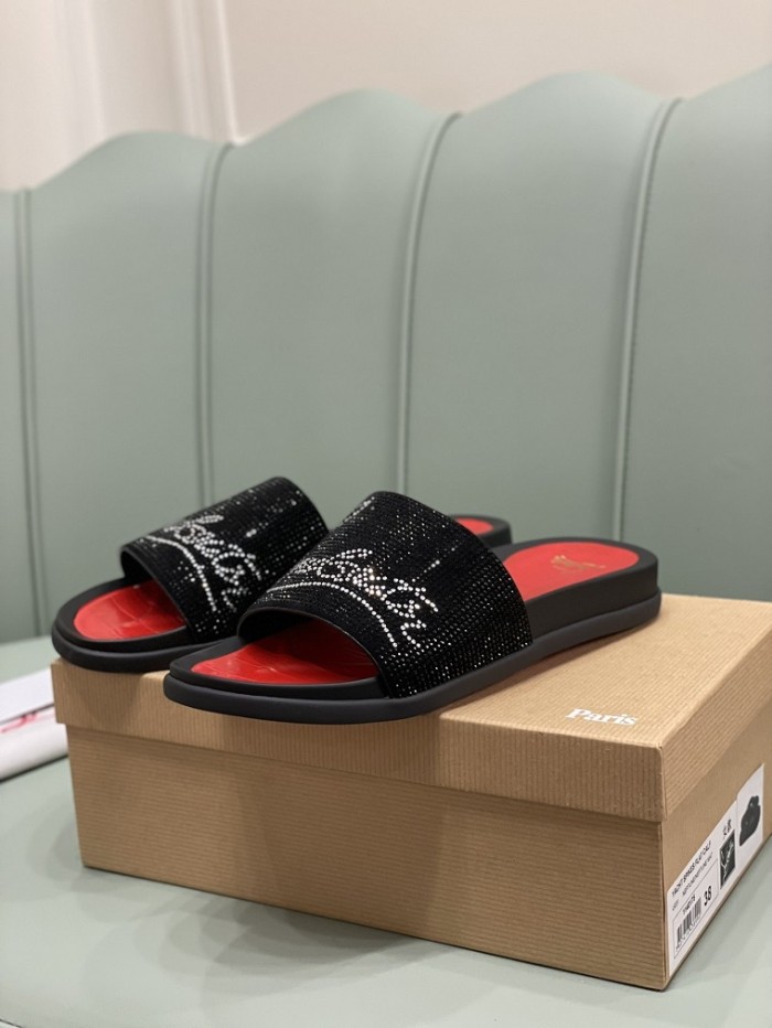 Christian Louboutin Slipper Men Shoes 009（2022）