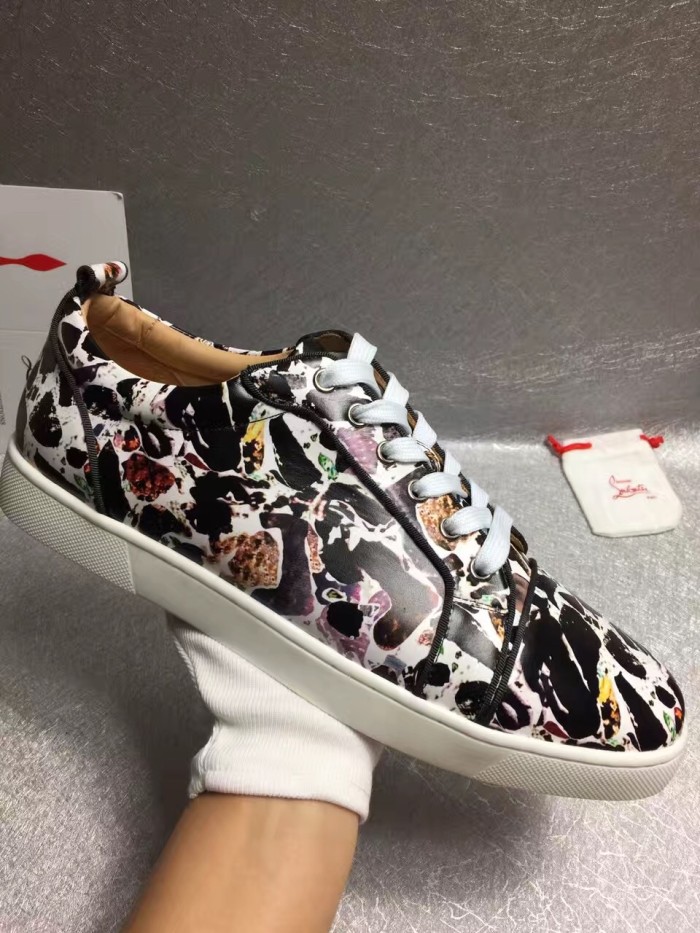 Super High End Christian Louboutin Flat Sneaker Low Top(With Receipt) - 0122