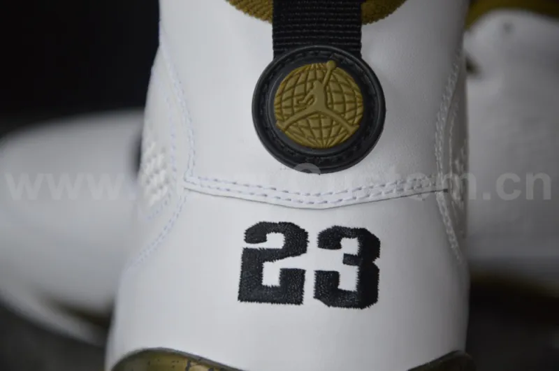 Authentic Air Jordan 9 Copper Statue