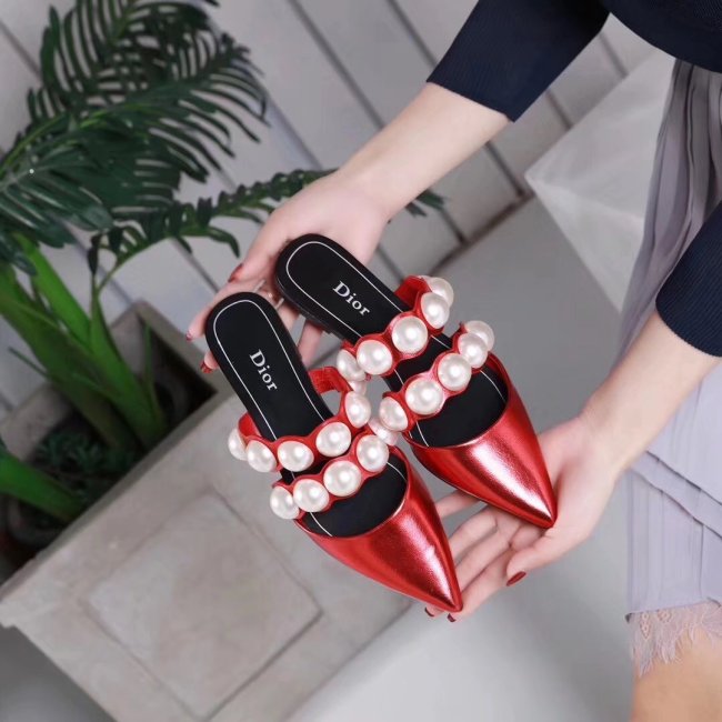 Dior Slipper Women Shoes 0040