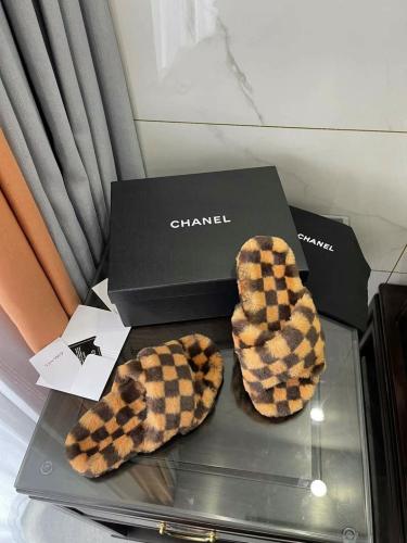 Chanel Hairy slippers 0029 (2021)