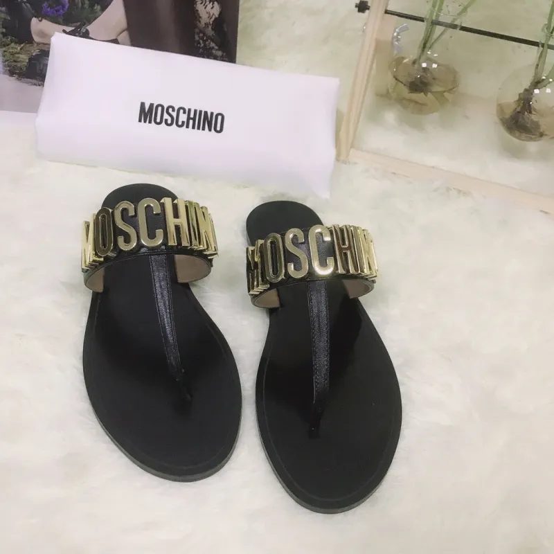 MOSCHINO Slipper Women Shoes 0010（2021）