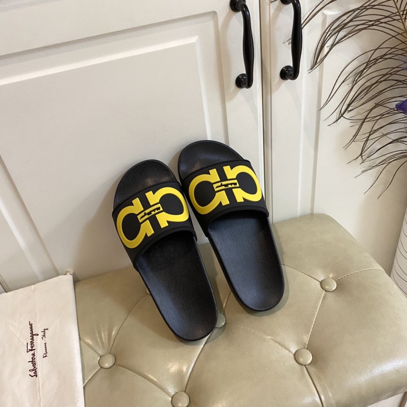 Ferragamo Slippers Men shoes 005（2021）