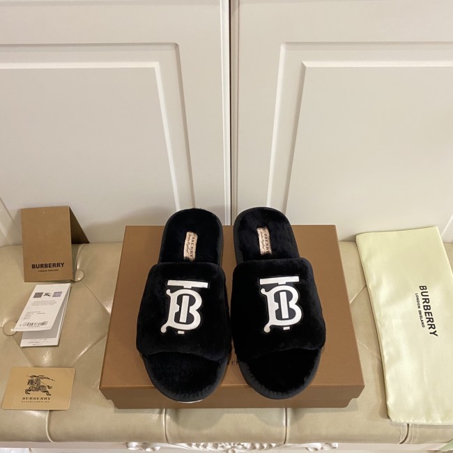 Burberry Hairy slippers 001 (2021)