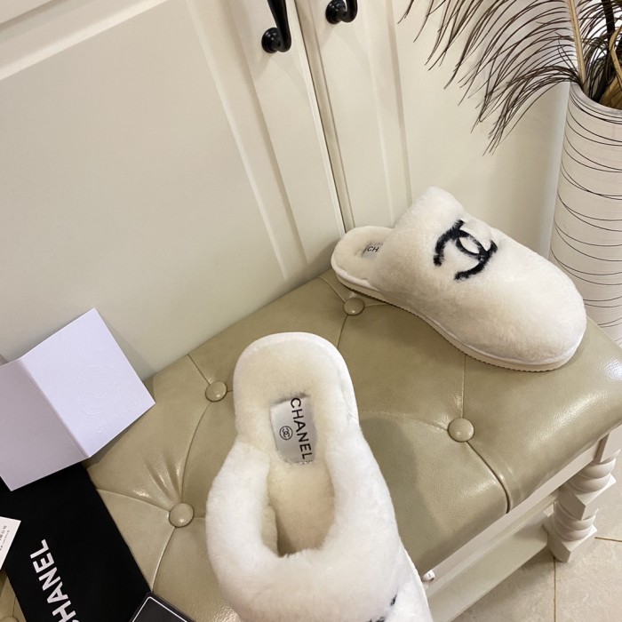 Chanel Hairy slippers 0021 (2021)